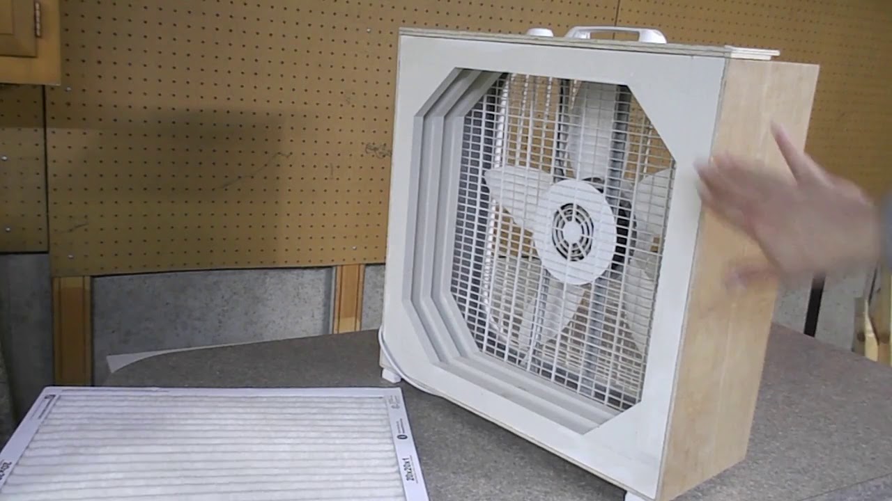 DIY Box Fan Air Filter Overview