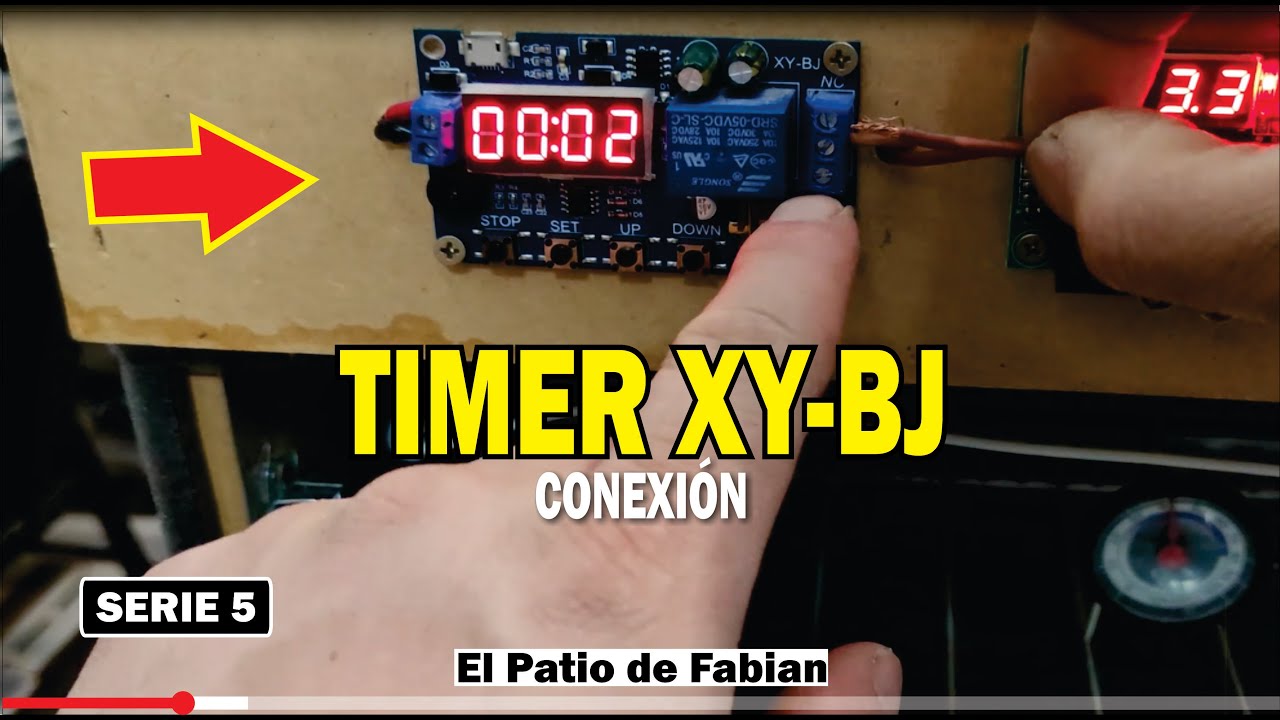 VOLTEO AUTOMATICO. INCUBADORA CASERA. TIMER XY-BJ