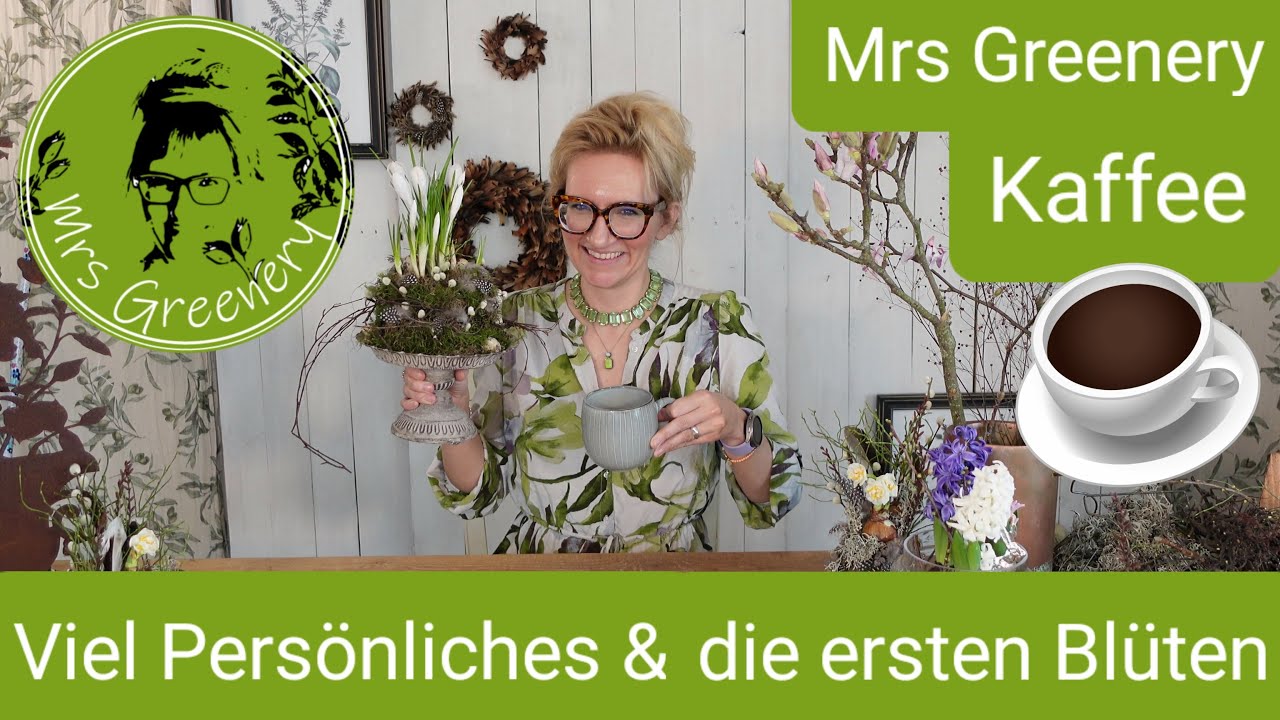 Mrs Greenery Kaffee Vol 37 - Viel Persönliches: Schwäbisch Schwätza, 1 Shop und 2 Jobs