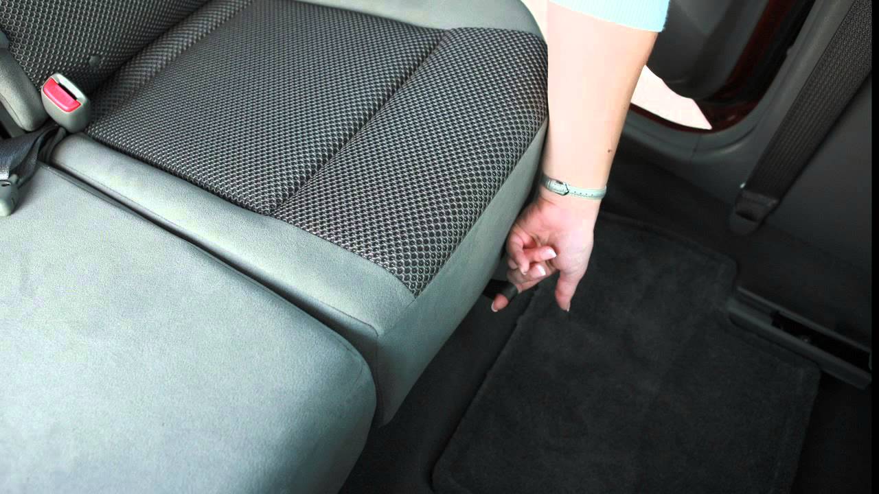 2012 NISSAN Sentra - Folding Down the Rear Seats (if so equipped)