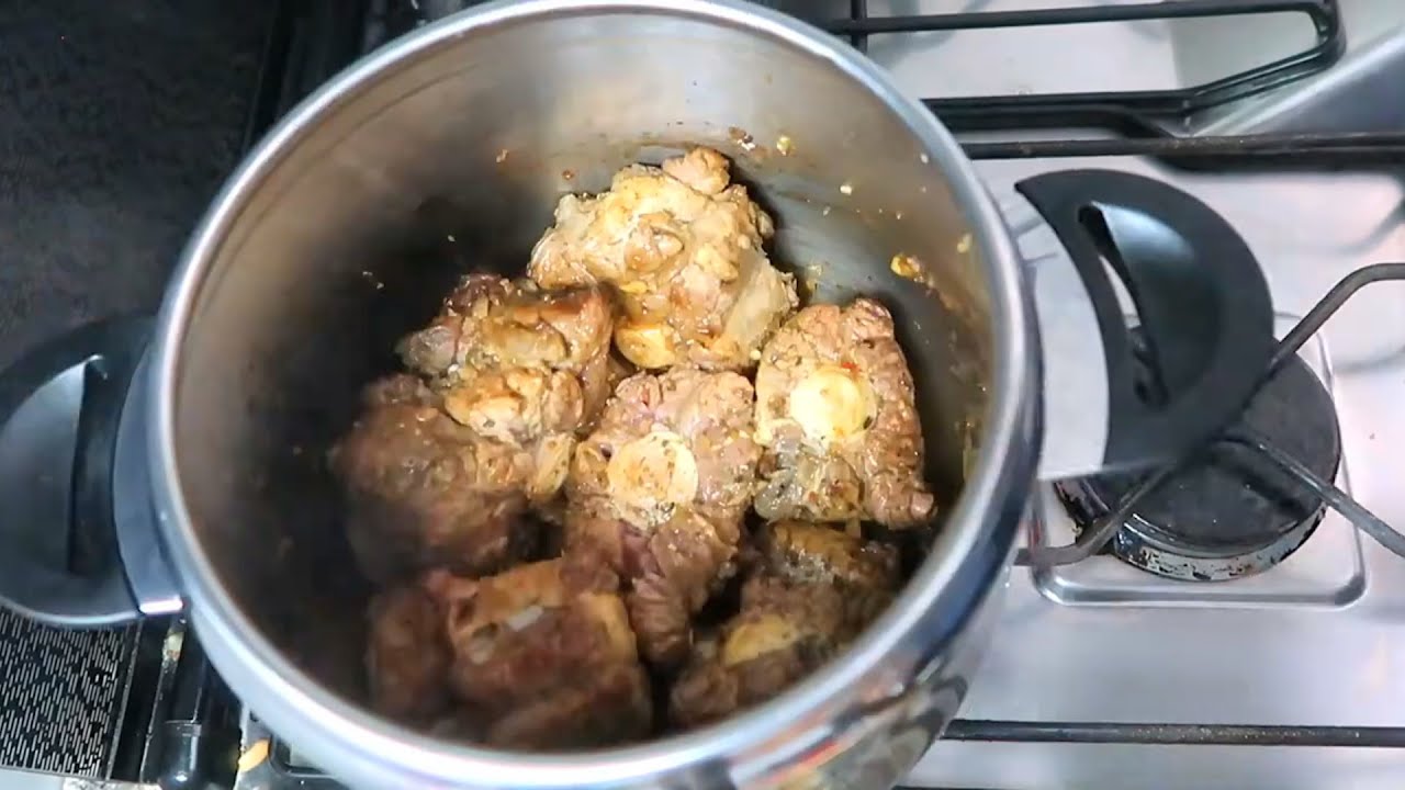 Rabo De Vaca Como Hablandar En Olla A Presión / CHEF NAYE