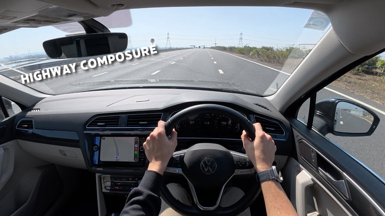 Volkswagen Tiguan POV Drive | Delhi-Mumbai Expressway | Highway Driving