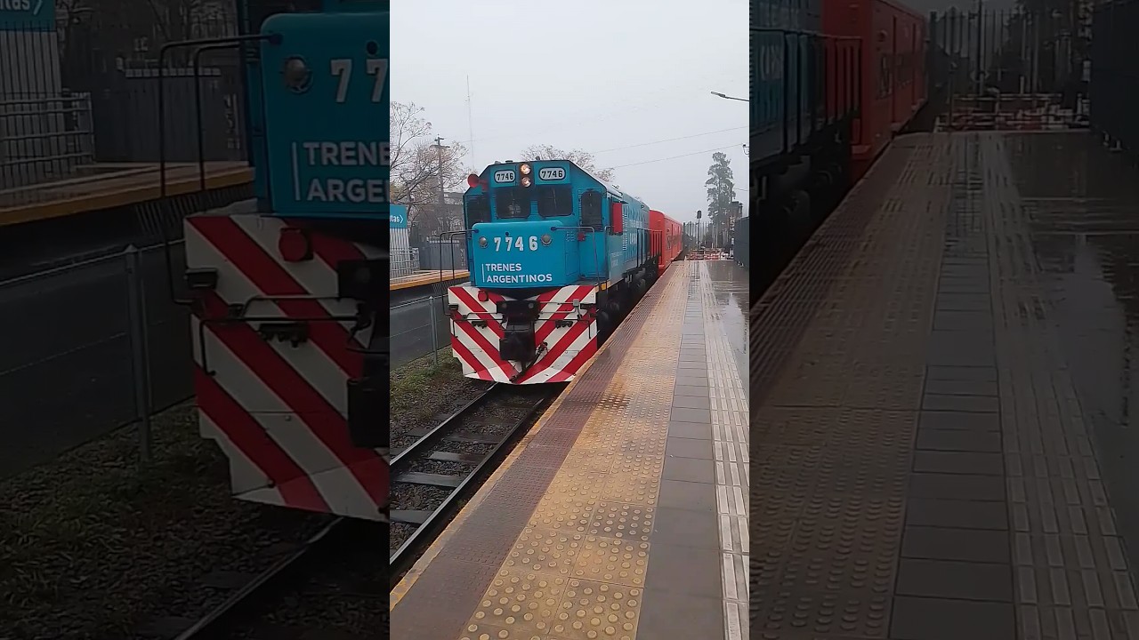 G22 7746 Trenes Argentinos Cargas con local de Ferrovias #train #ferrovias #railway #g22cu #grabar