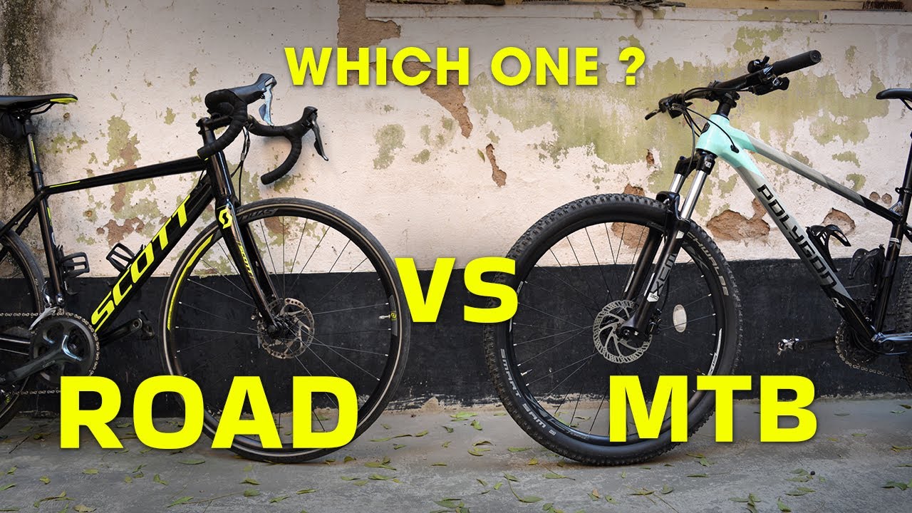 ROAD BIKE VS MOUNTAIN BIKE| WHICH ONE IS BETTER? | CYCLE COMPARISON | LONE RIDER S