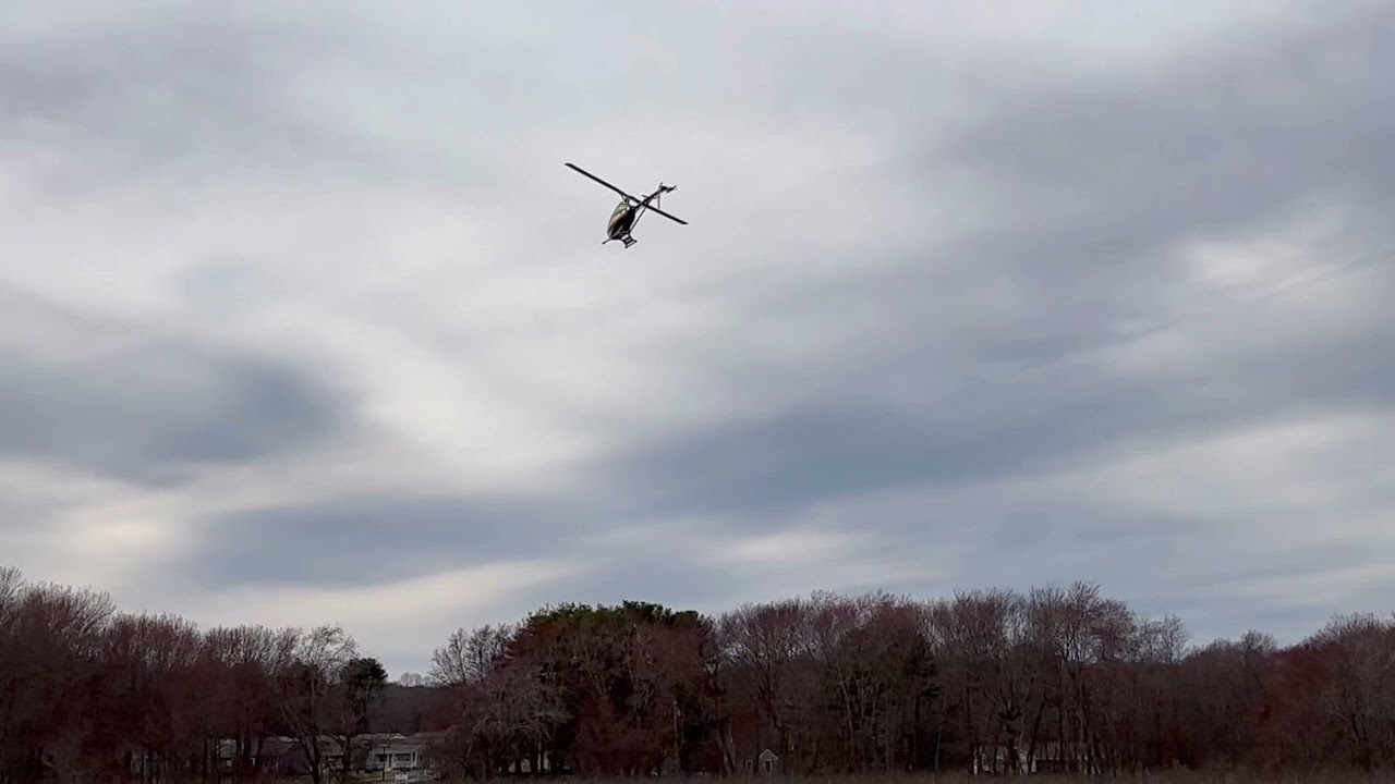Align Trex 800 E Maiden Flight