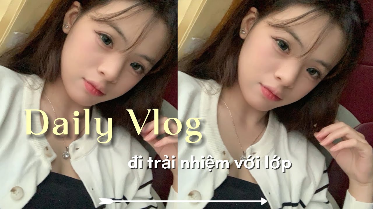 DAILY VLOG: một ngày đi trải nhiệm với lớp🚌🎢🎠 chuẩn bị đồ ăn, nướng gà,trượt thảm,…||tthyTra