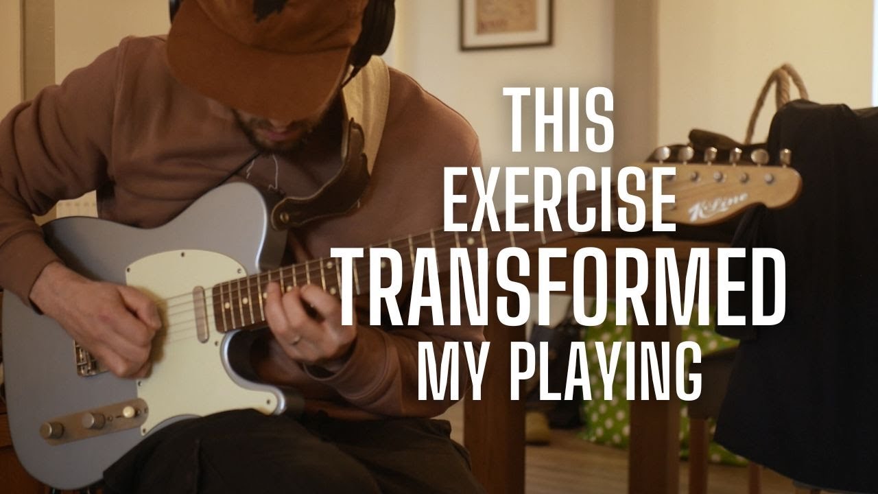 This Exercise Transformed My Playing -  Alternate Picking 3 Note Per String Shred Patterns