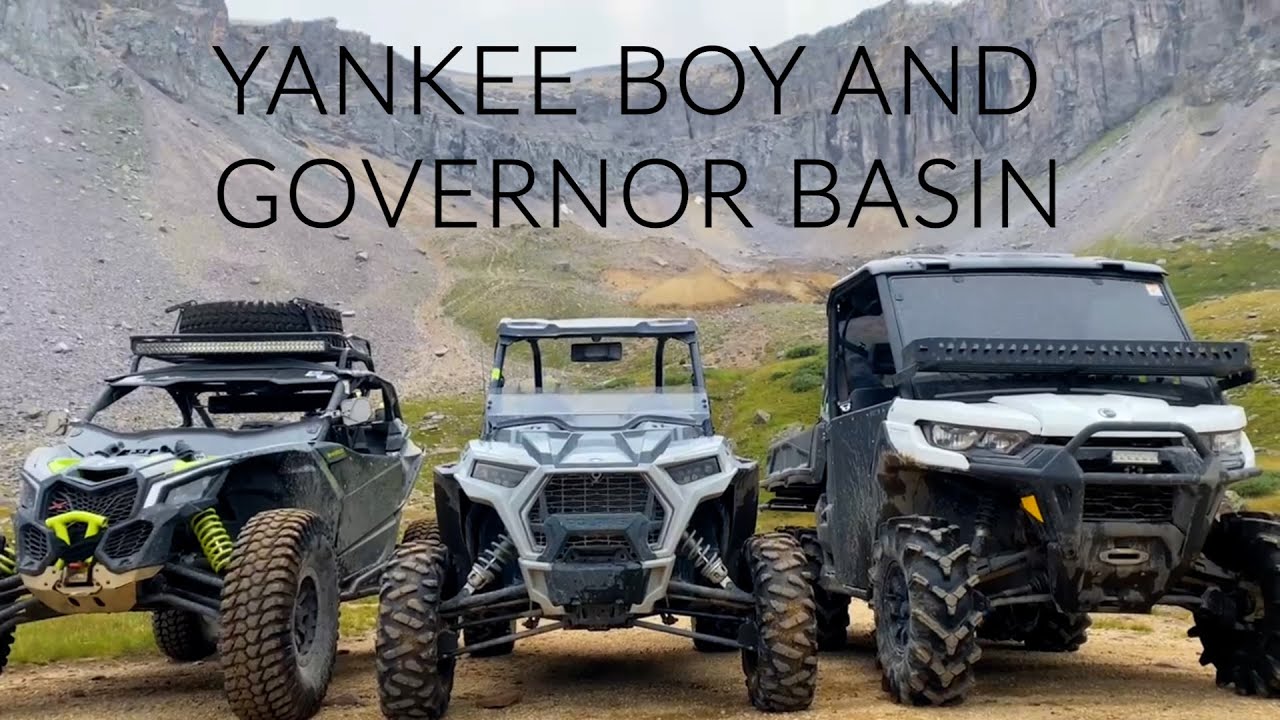 Alpine Loop Colorado | Yankee Boy Basin and Governor Basin in our Can-Am UTV / SXS