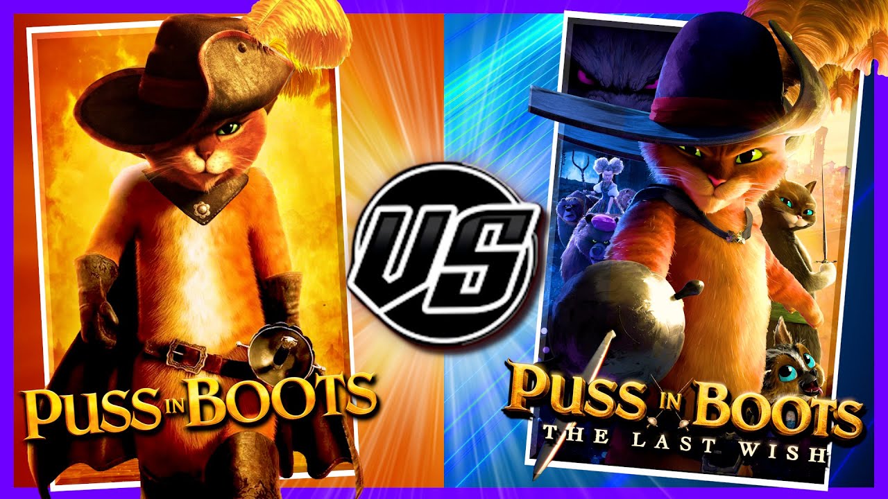 PUSS IN BOOTS 1 VS 2 | (2011) VS (2022)