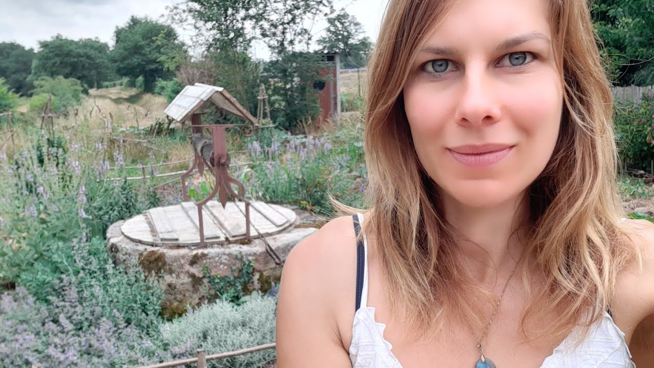 juin 2022 : visite du potager mandala.