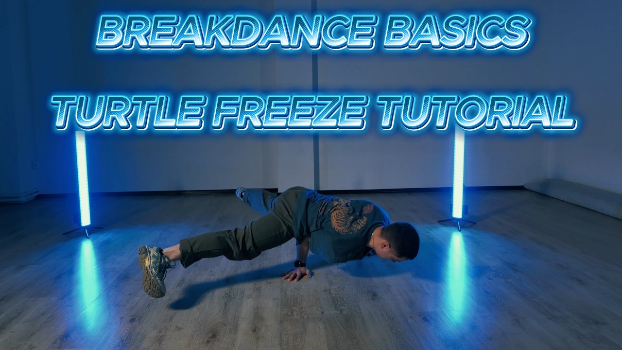 Turtle Freeze брейкданс для начинающих| Breakdance Step by Step
