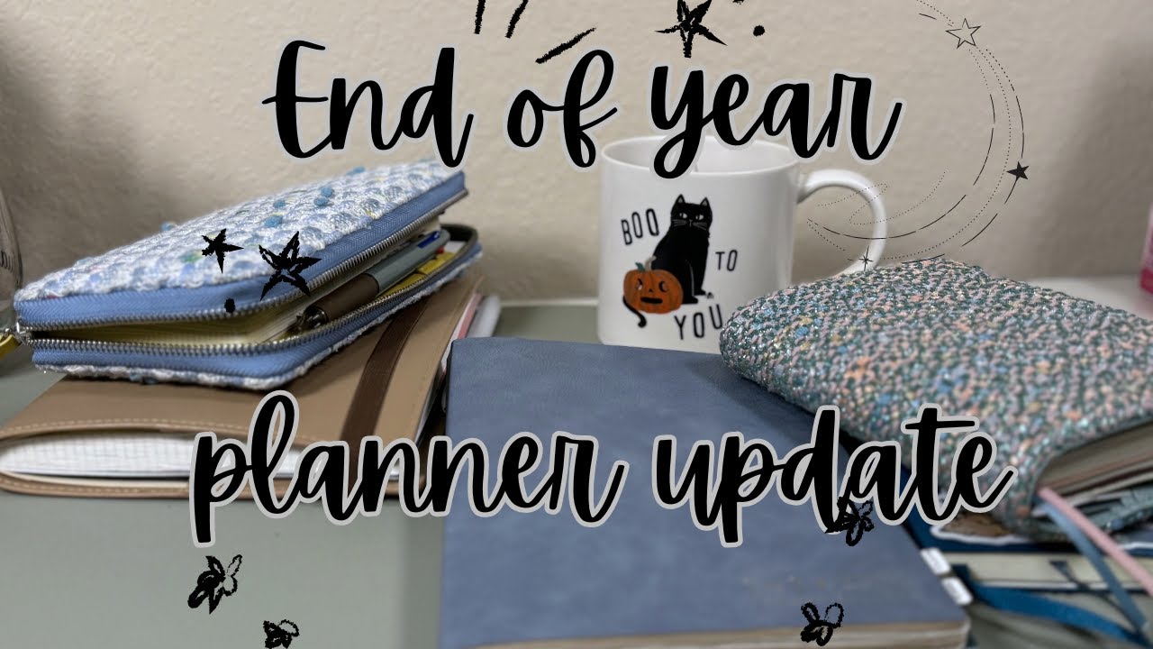 end of year journal & planner update | thoughts on 2025 lineup
