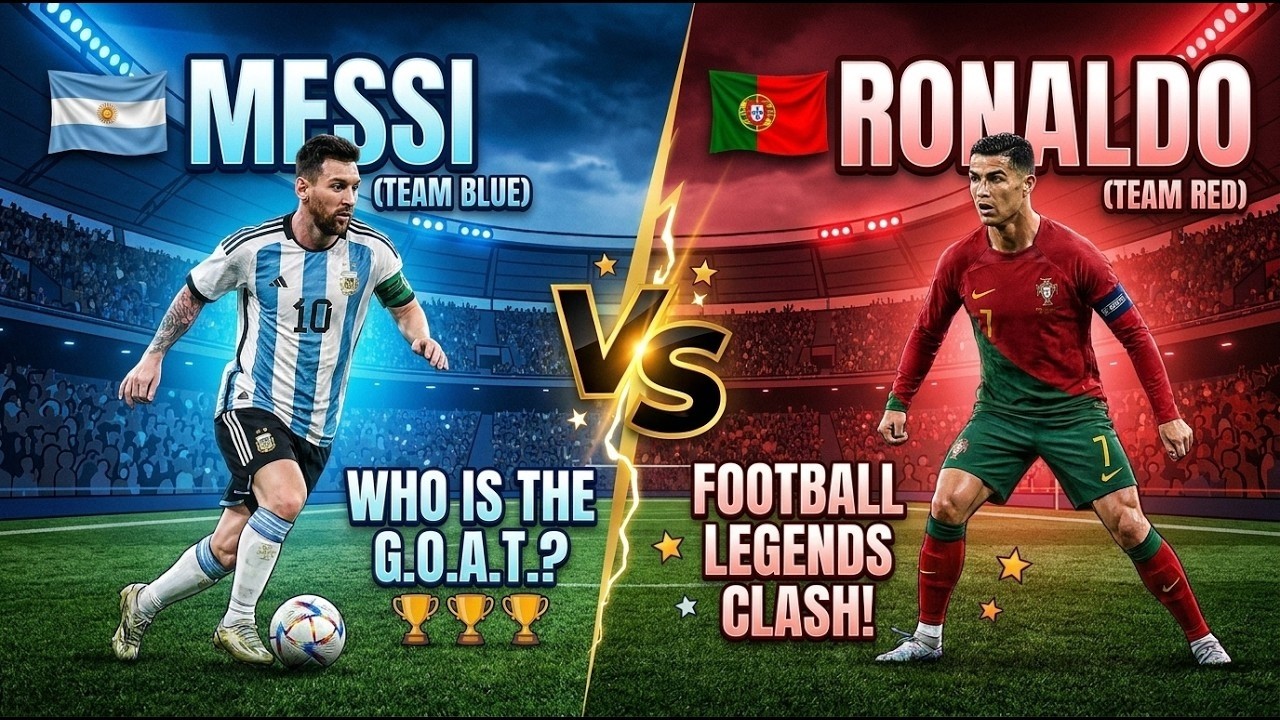 #Football #Soccer #Beyond90 Live Stream: The Ultimate Messi vsRonaldo Debate