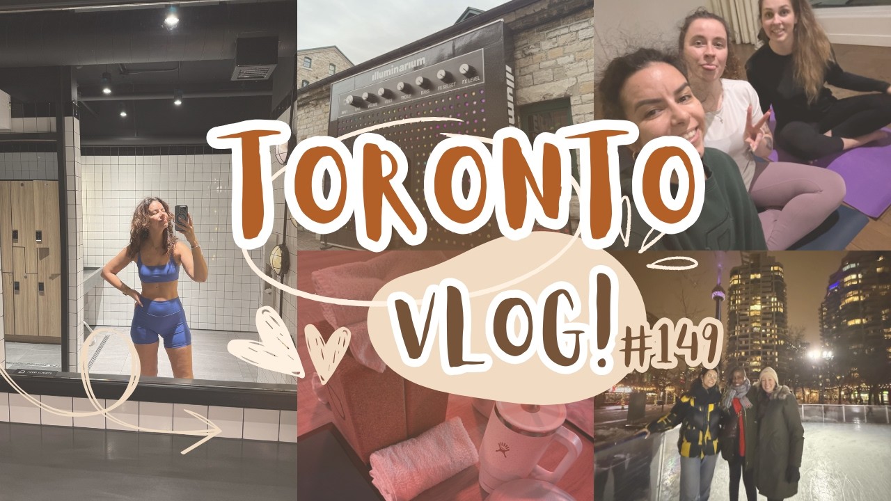 Mon mois de janvier à Toronto | Yoga, amitiés & hiver intense