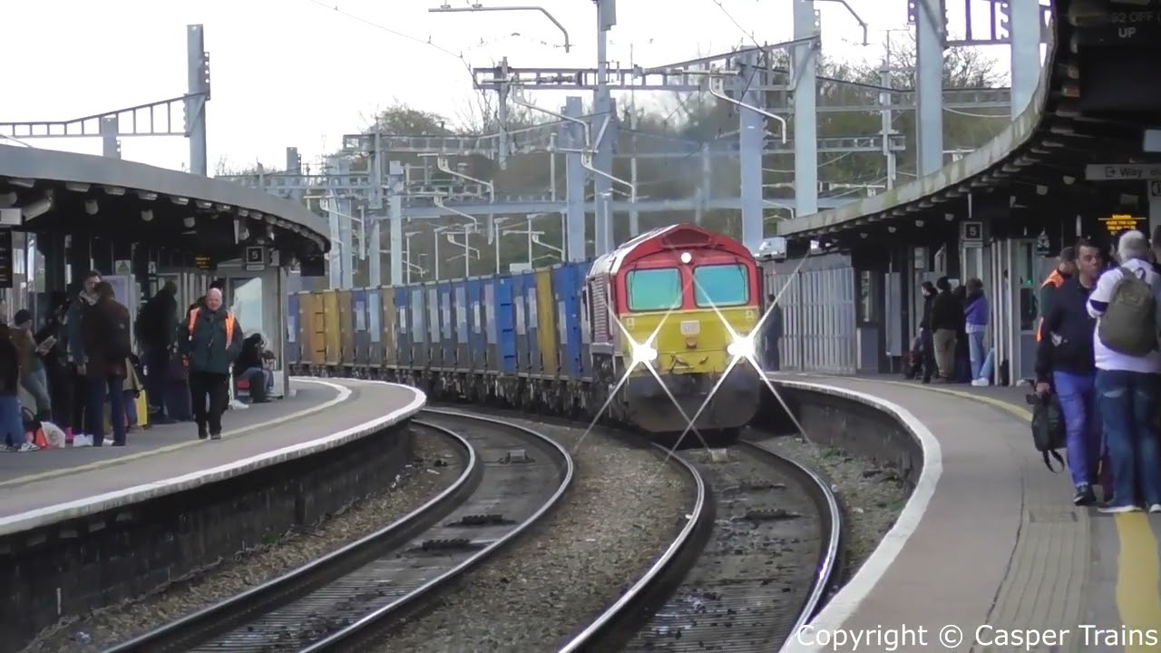 Trains at Bristol Parkway