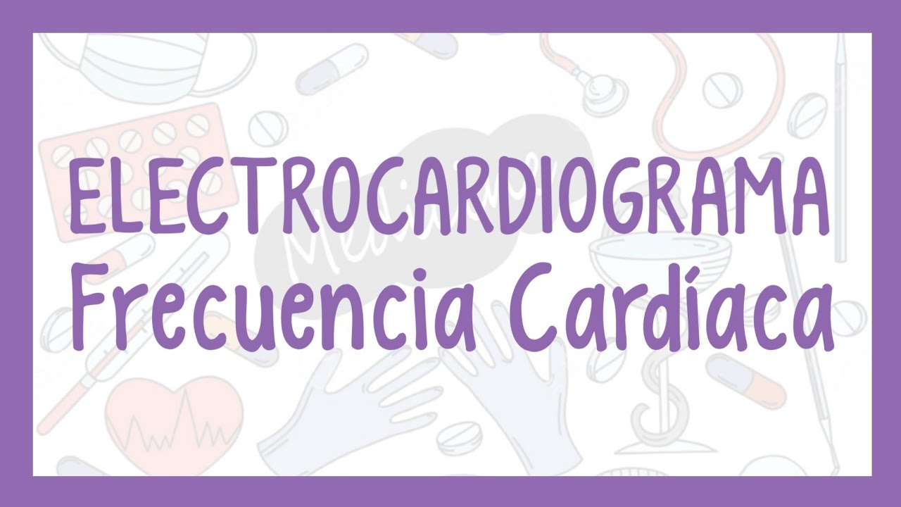 ¿Cómo calcular la FRECUENCIA CARDÍACA en el ELECTROCARDIOGRAMA? | ¡Fácil explicación!