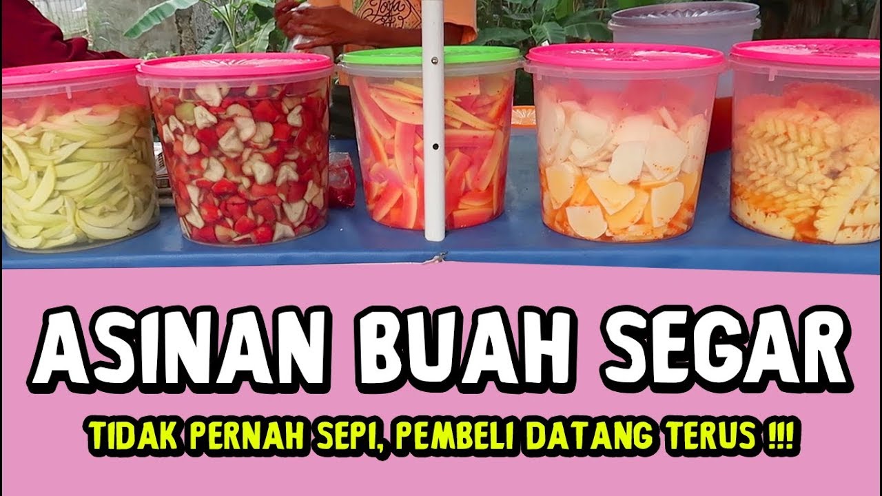 ASINAN BUAH SEGAR TAK PERNAH SEPI PEMBELI !!! ASLI BIKIN NGILER, PEMBELI DATANG TERUS !!!