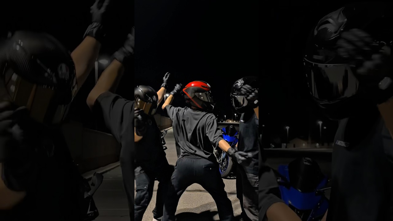 Let&rsquo;s go party Barbie #biketok #biker #bikerlover #bikerboys #dance