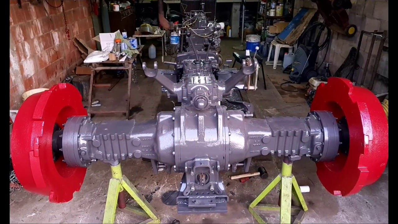 Restauración total Massey Ferguson 165