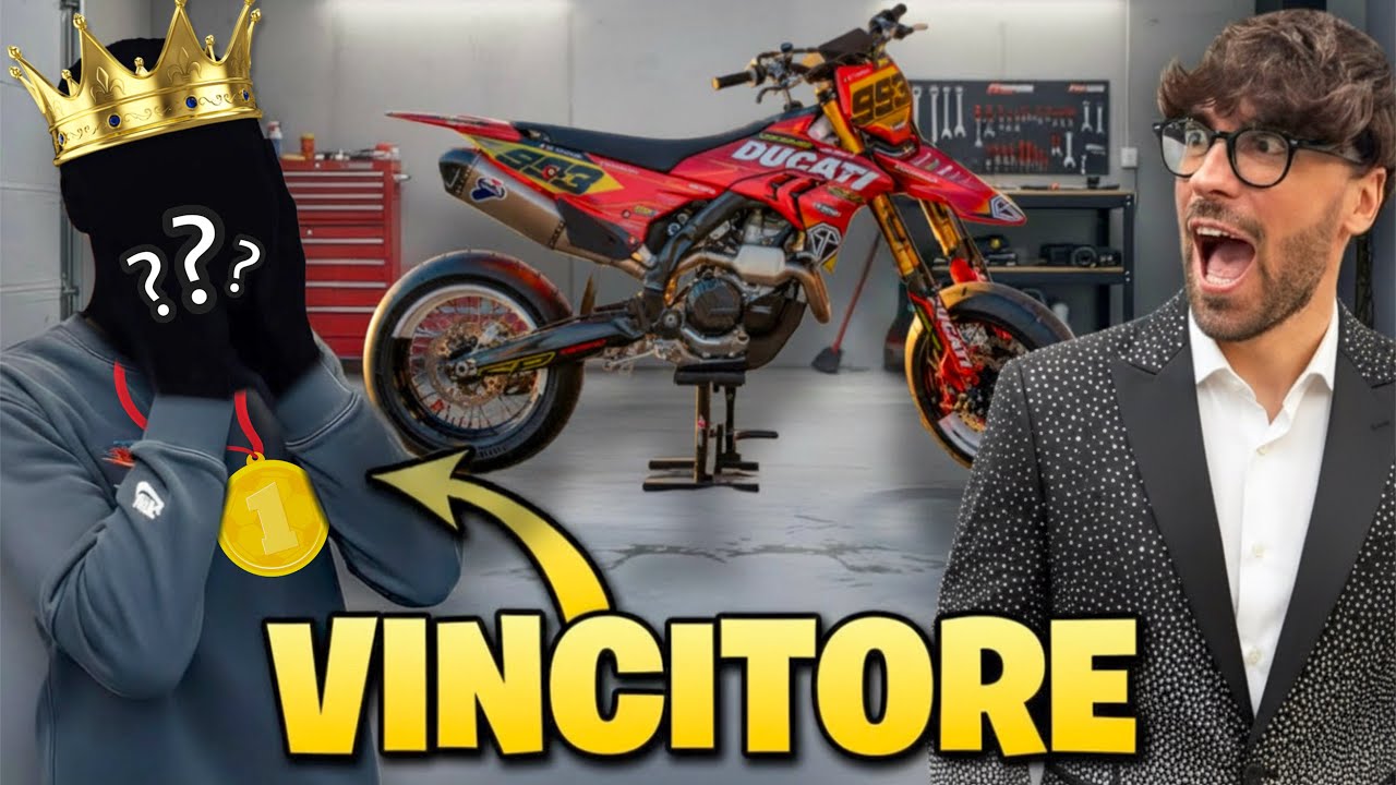 Ha VINTO una Ducati 450 + sorpresa COSTOSA