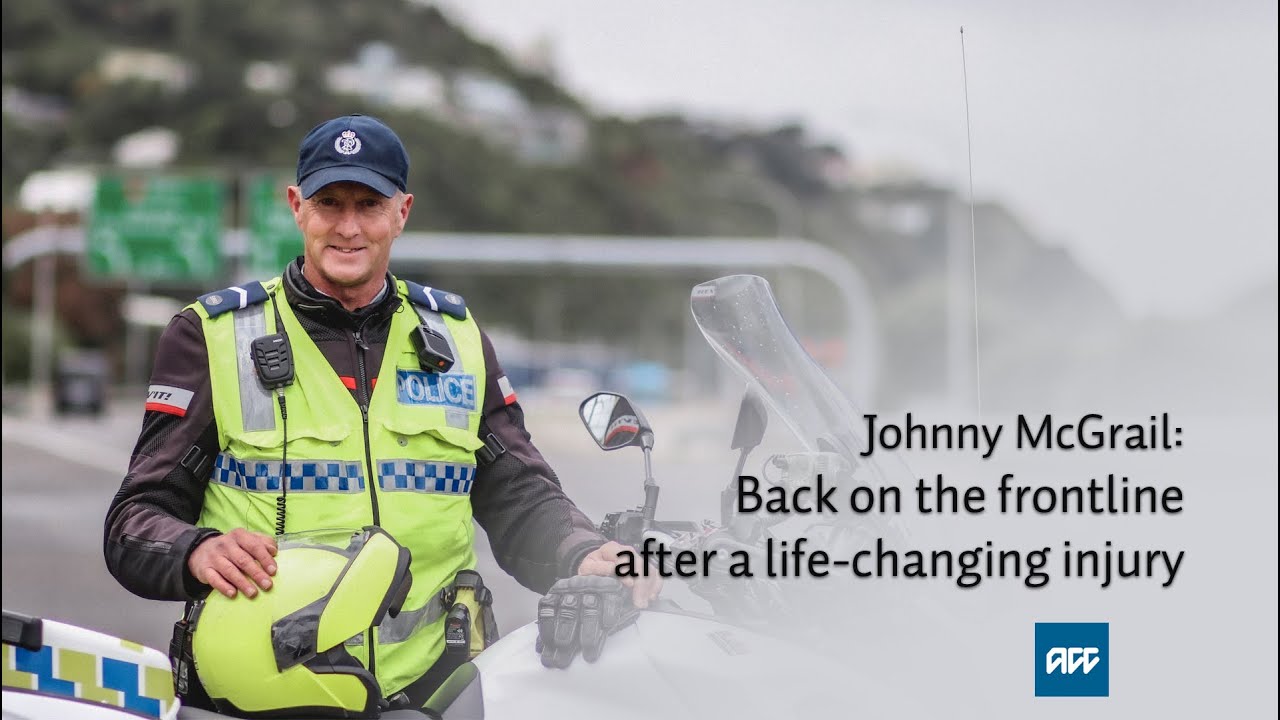 Johnny McGrail: Back on the frontline after a life-changing injury | ACC New Zealand