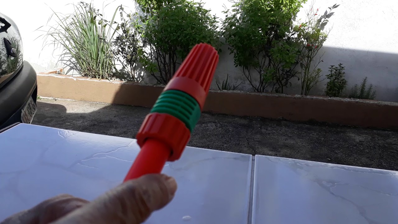 COMO  COLOCAR ESGUICHO  NA MANGUEIRA