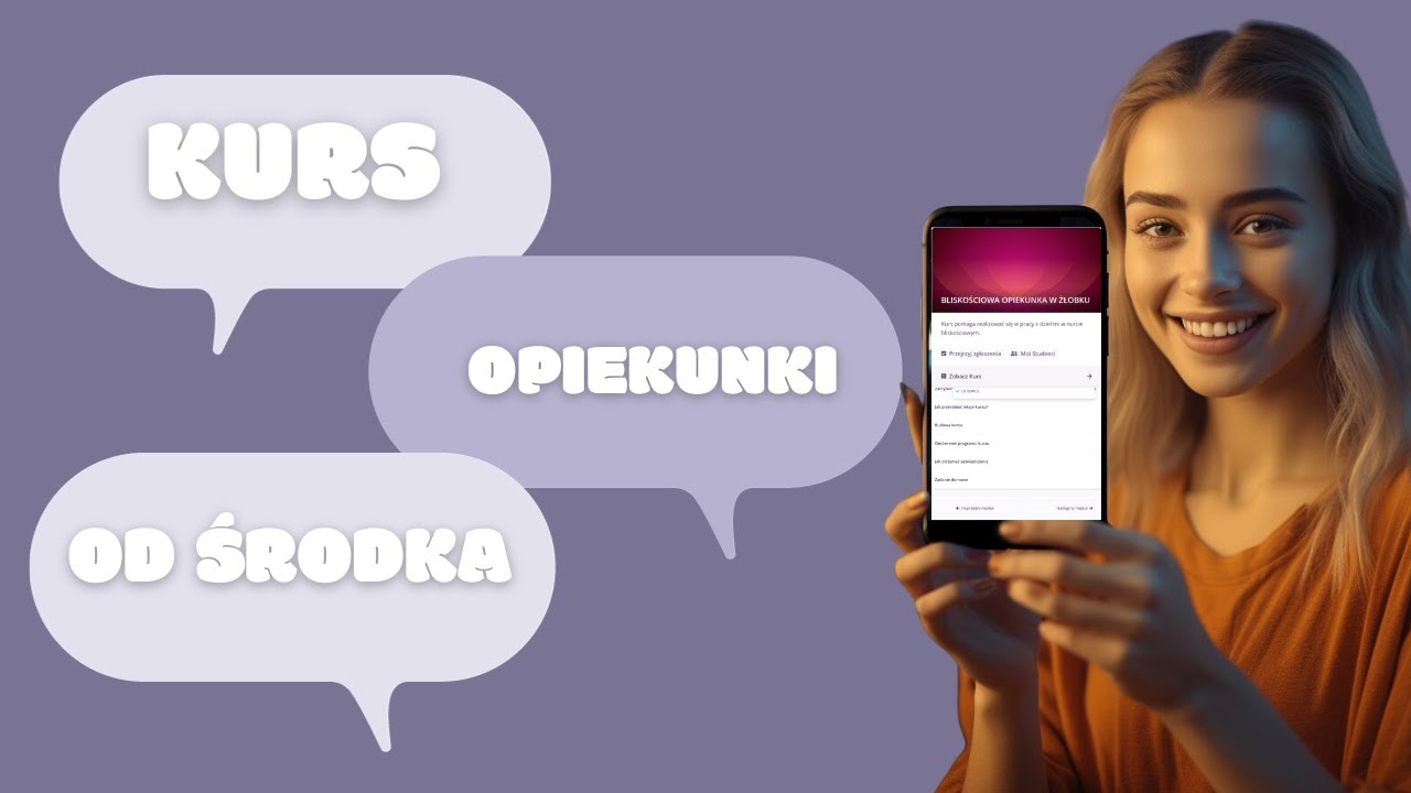 Zobacz kurs opiekunki od środka
