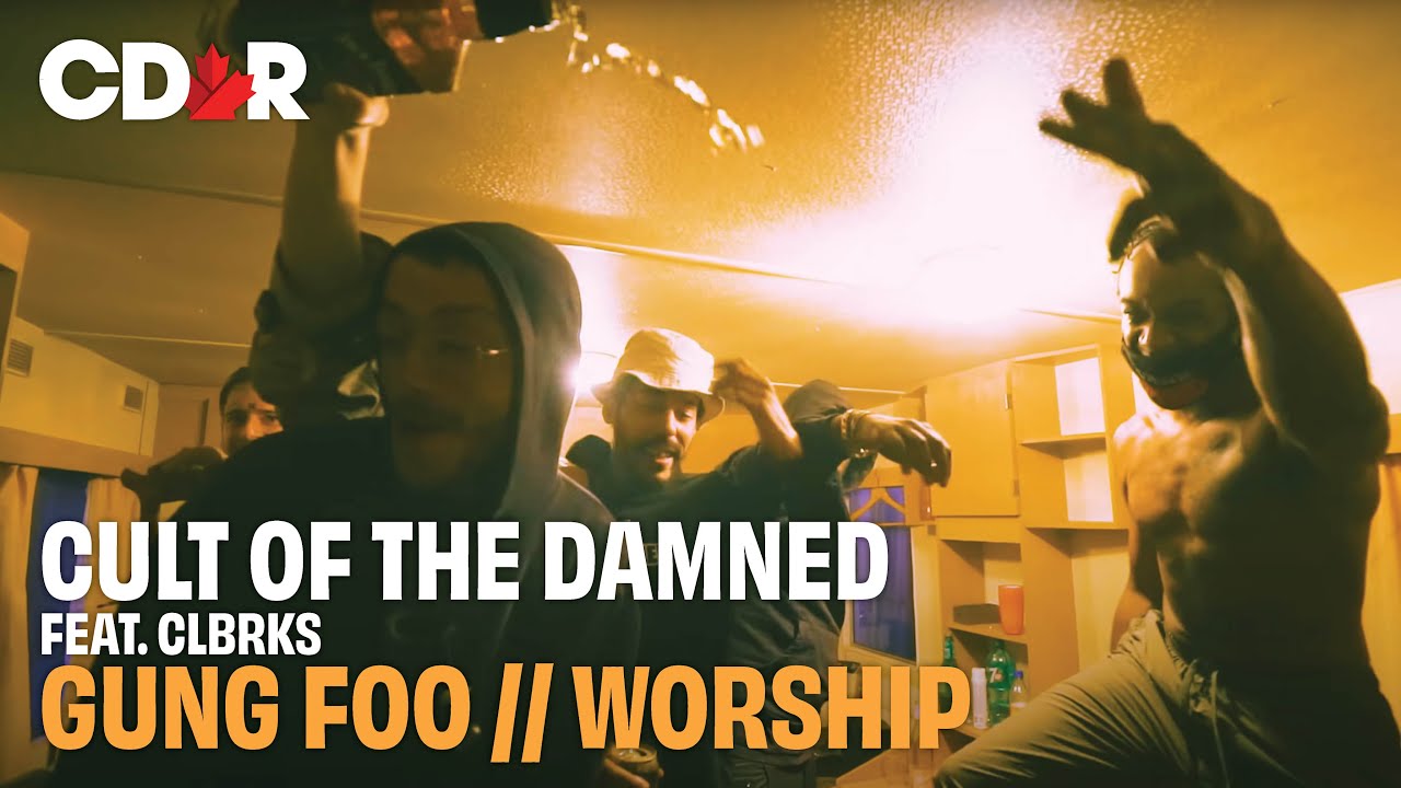 Cult of The Damned - Gung Foo // Worship - Feat. CLBRKS (UKHH Reaction)