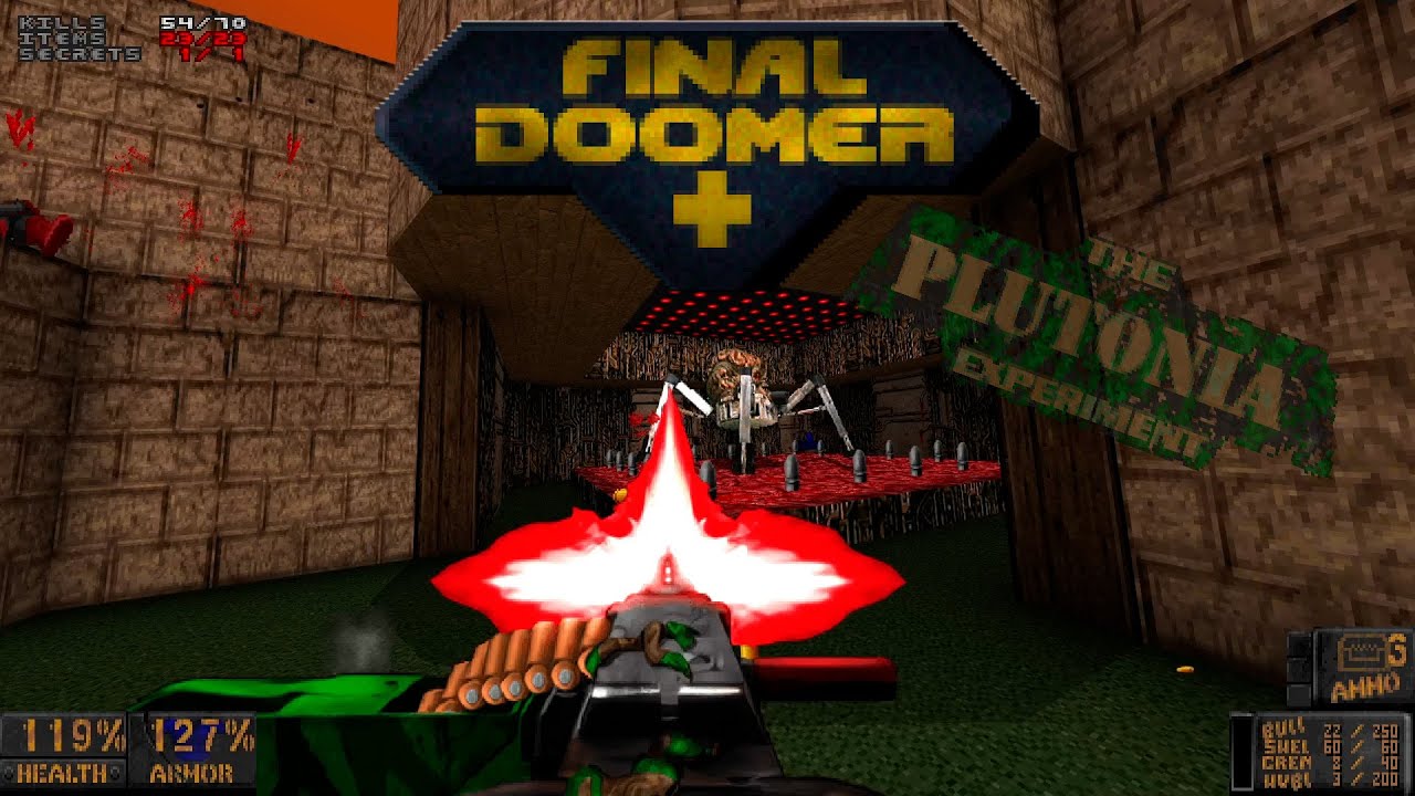 The Plutonia Experiment | Beautiful Doom & FINAL DOOMER + | MAP04-MAP06