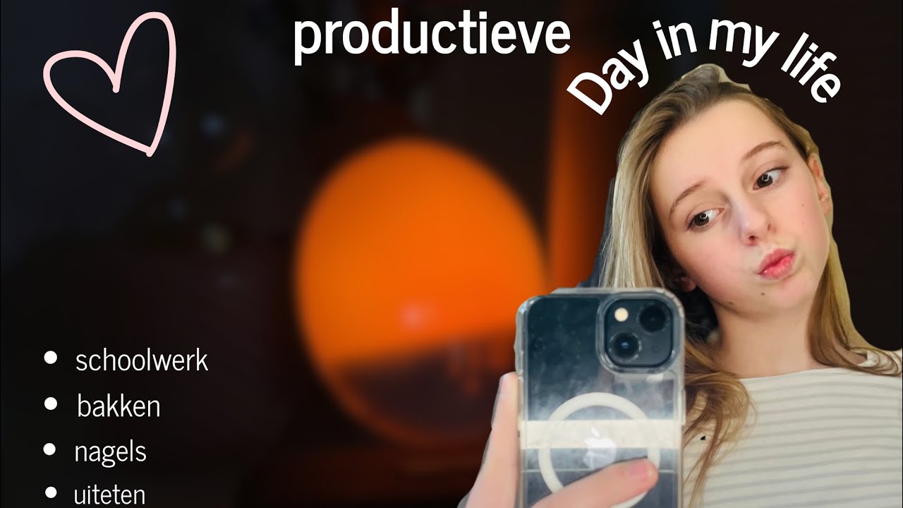 Productieve day in my life 🩷