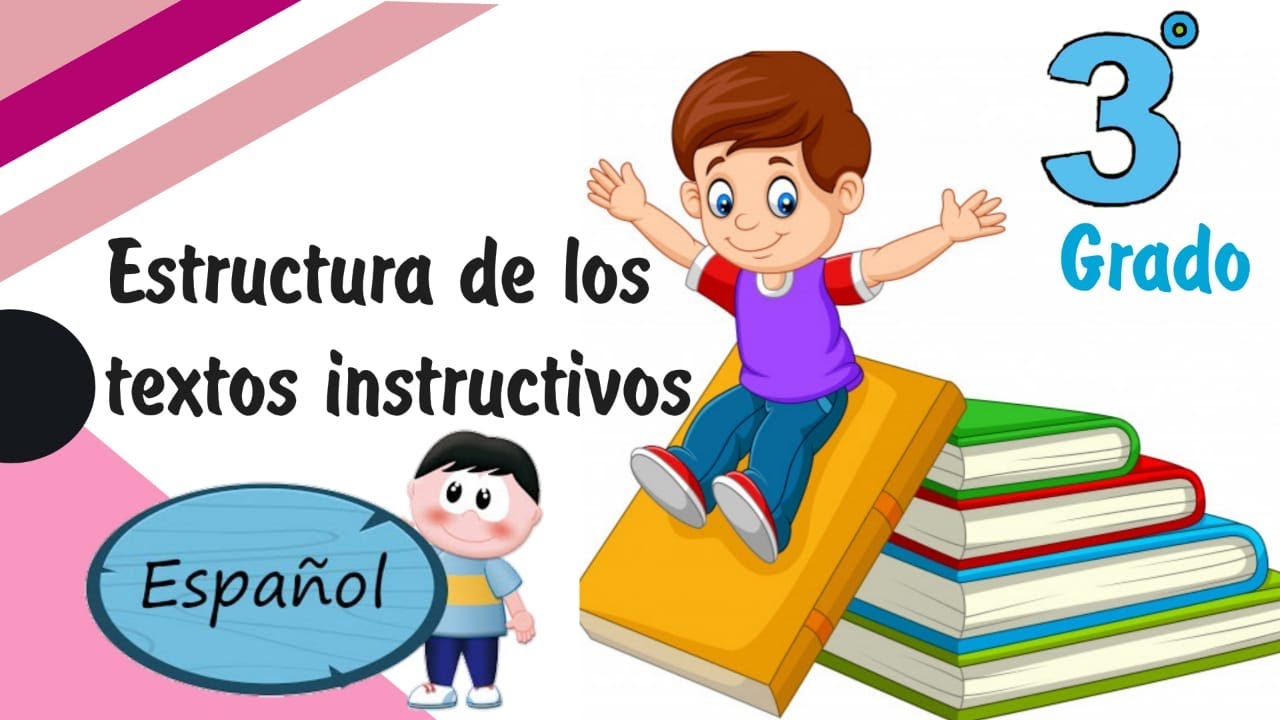 Estructura de un texto instructivo, 3&deg; grado