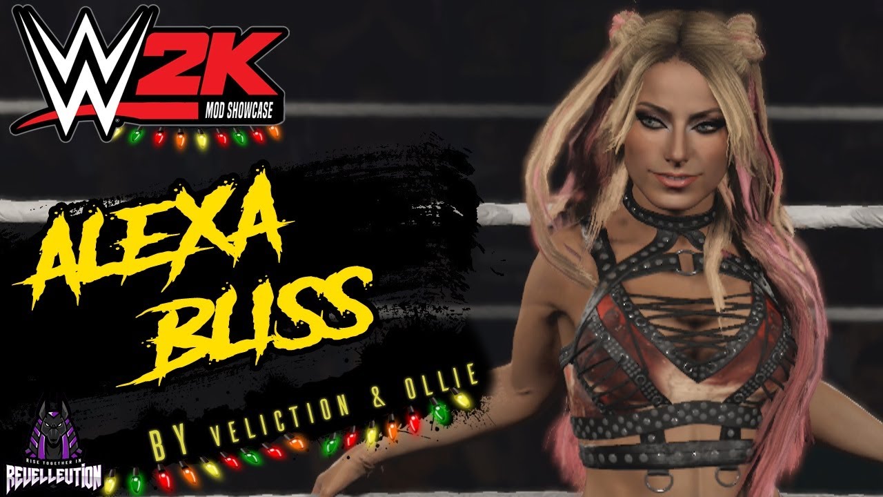 WWE 2K ModMas 2023: Alexa Bliss Mod #ModMas #WWE2K23