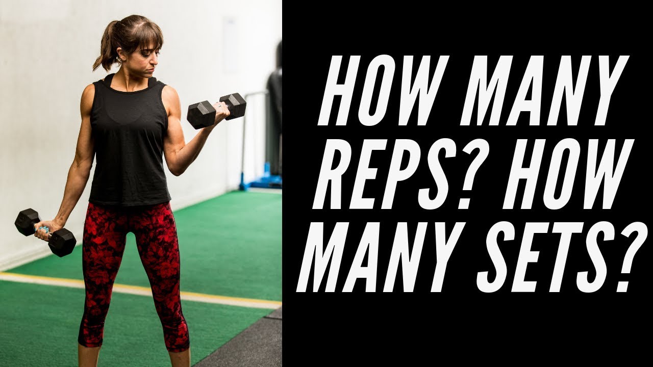 How Many Reps and Sets to build muscle, gain strength or lose weight?