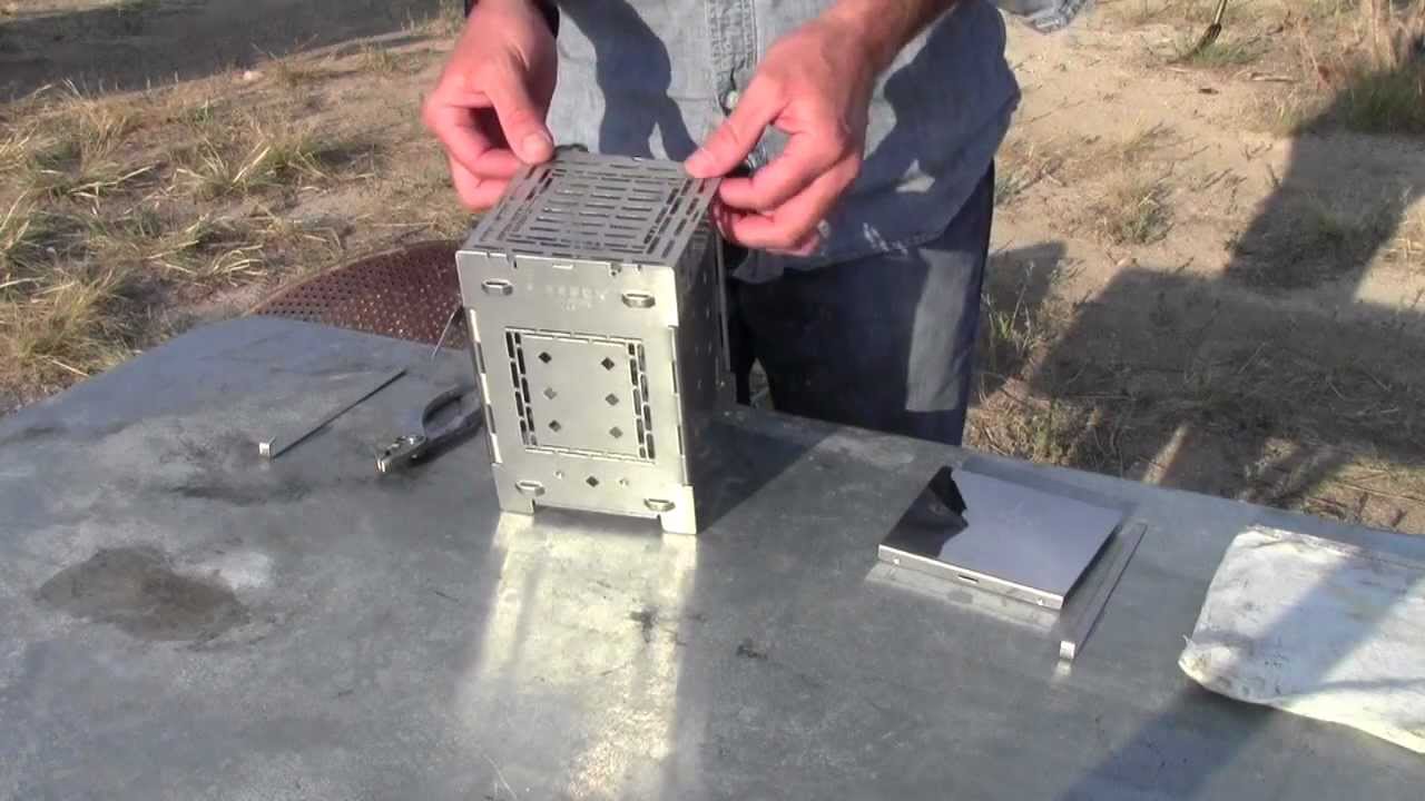 Adjustments and Care instructions / Folding Firebox Stove.