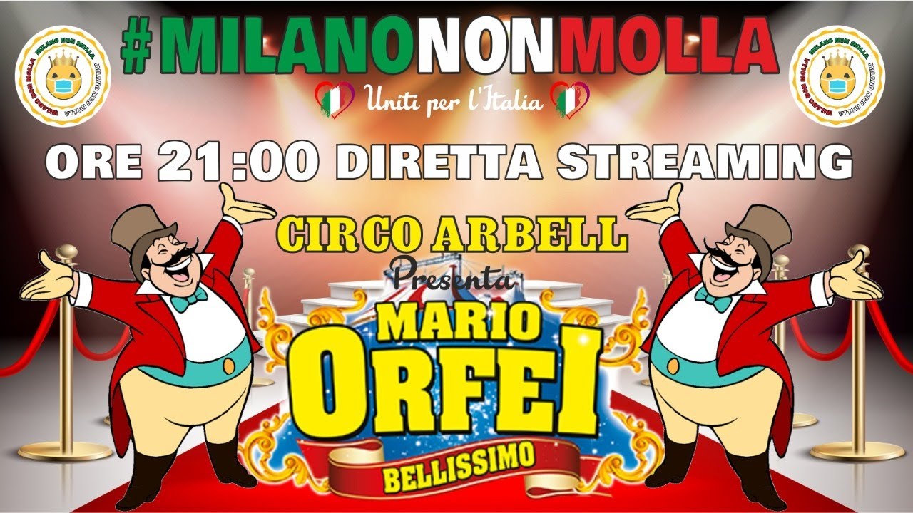 GRAN GALA' AL CIRCO CON MILANONONMOLLA
