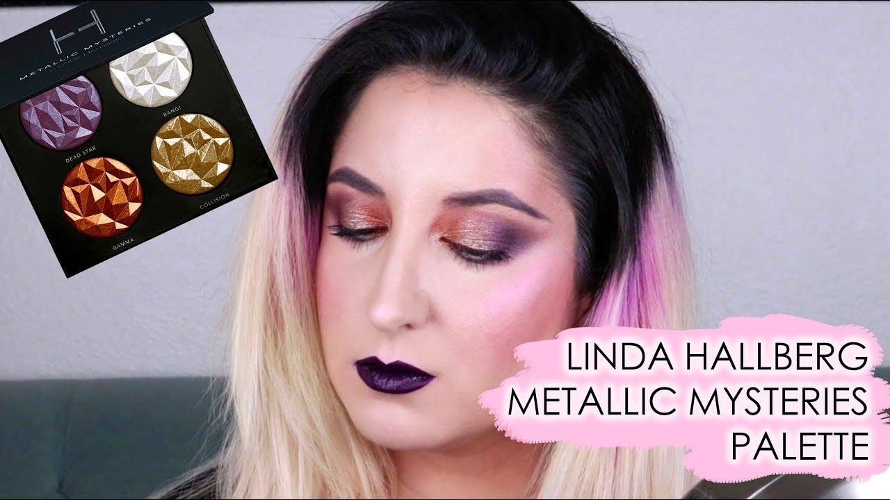 RECREATING METALLIC SMOKEY EYES BY LINDA HALLBERG  USING LH COSMETICS | STYLEbyNAHRIN