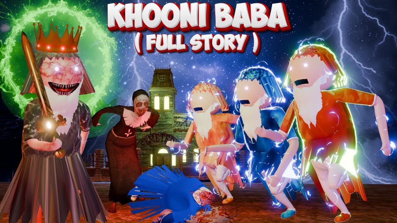 GULLI BULLI VS KHUNI BABA {FULL STORY}  | Gulli Bulli Horror Story | HAUNTED VILLA