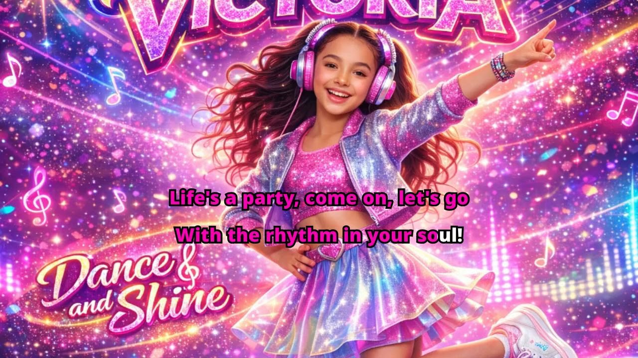 Victoria Cárdenas - Dance and Shine - Official Song By Carlos Cardenas