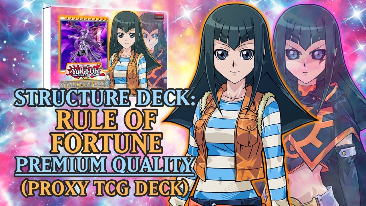 Structure Deck: Carly Carmine - Rule of Fortune (Premium Quality) | Proxy / Orica TCG Deck