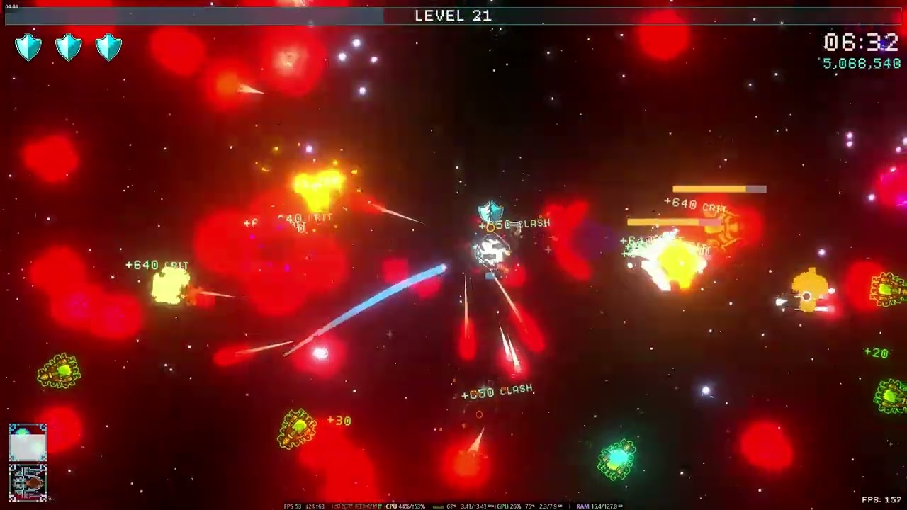 Cosmic Carnage (update 0.9) World Record - Final Score: 47,531,533