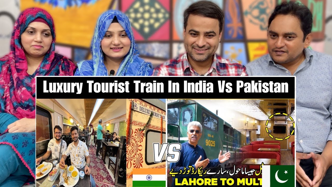 India's Tourist Train Journey Vs Pakistani Tourist Train Journey | Luxurious Train Journey |Reaction