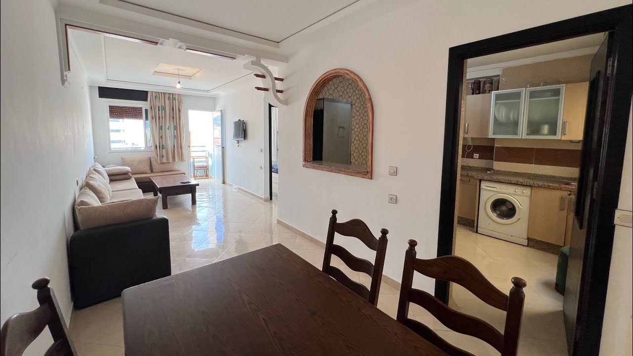 شقة همزة 😍 30 مليون 😱 مفروشة في مدينة وادلاو🌹قريبة من البحر 🏖️ وجميع المرافق👌 0608867361