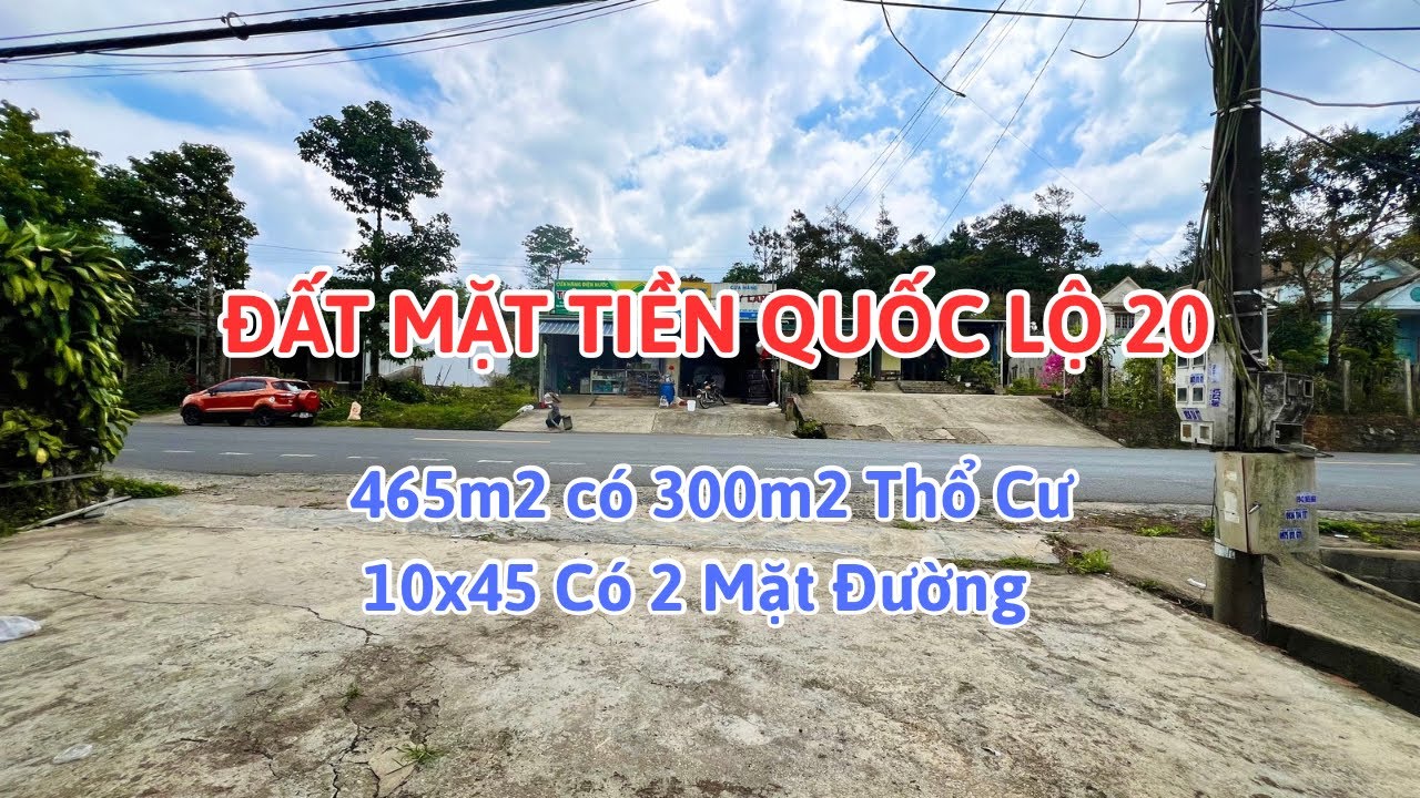 🔴(673) Nhà Mặt Tiền Quốc Lộ 20, Bảo Lộc | Bất Động Sản Bảo Lộc
