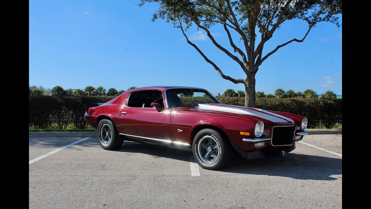 Чистая мощь, абсолютная роскошь: Chevrolet Camaro Z/28 LT 1973 года выпуска.