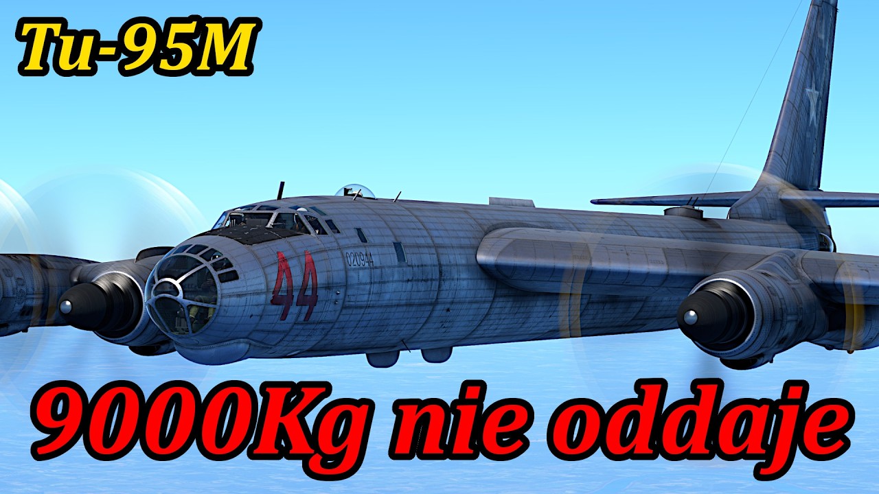 Największy samolot czerwonych i największa bomba - Tu-95M