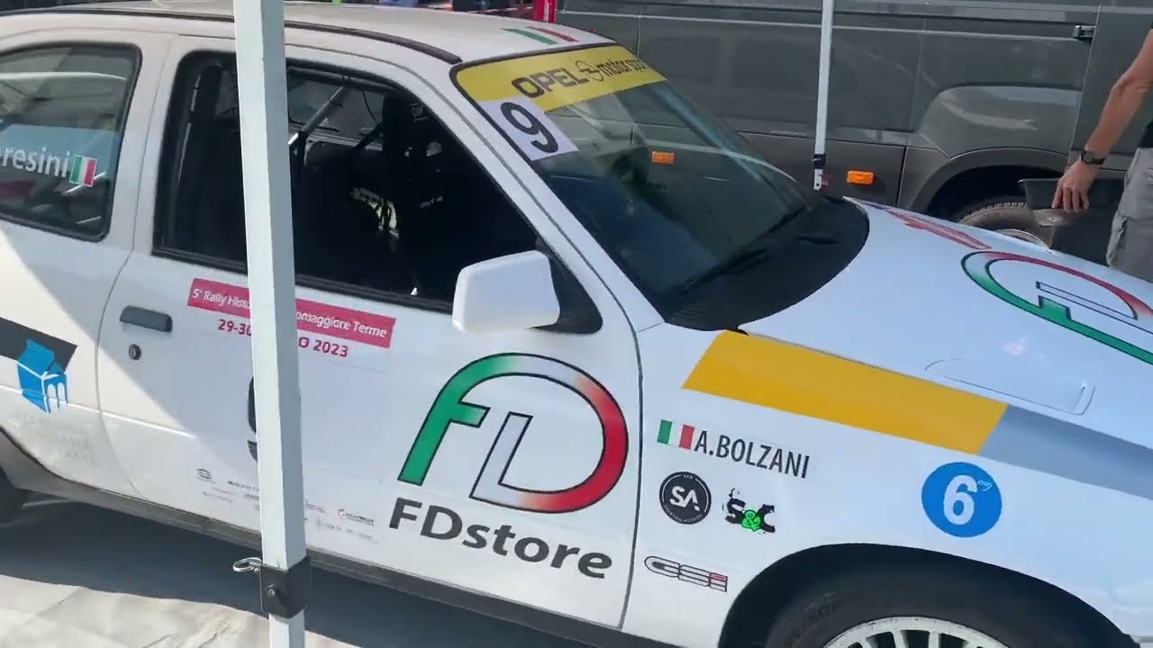 Rally Historic Salsomaggiore 2023 | Alessandro Bolzani - Marco Saresini | Opel Kadett GSi 16V gr.A