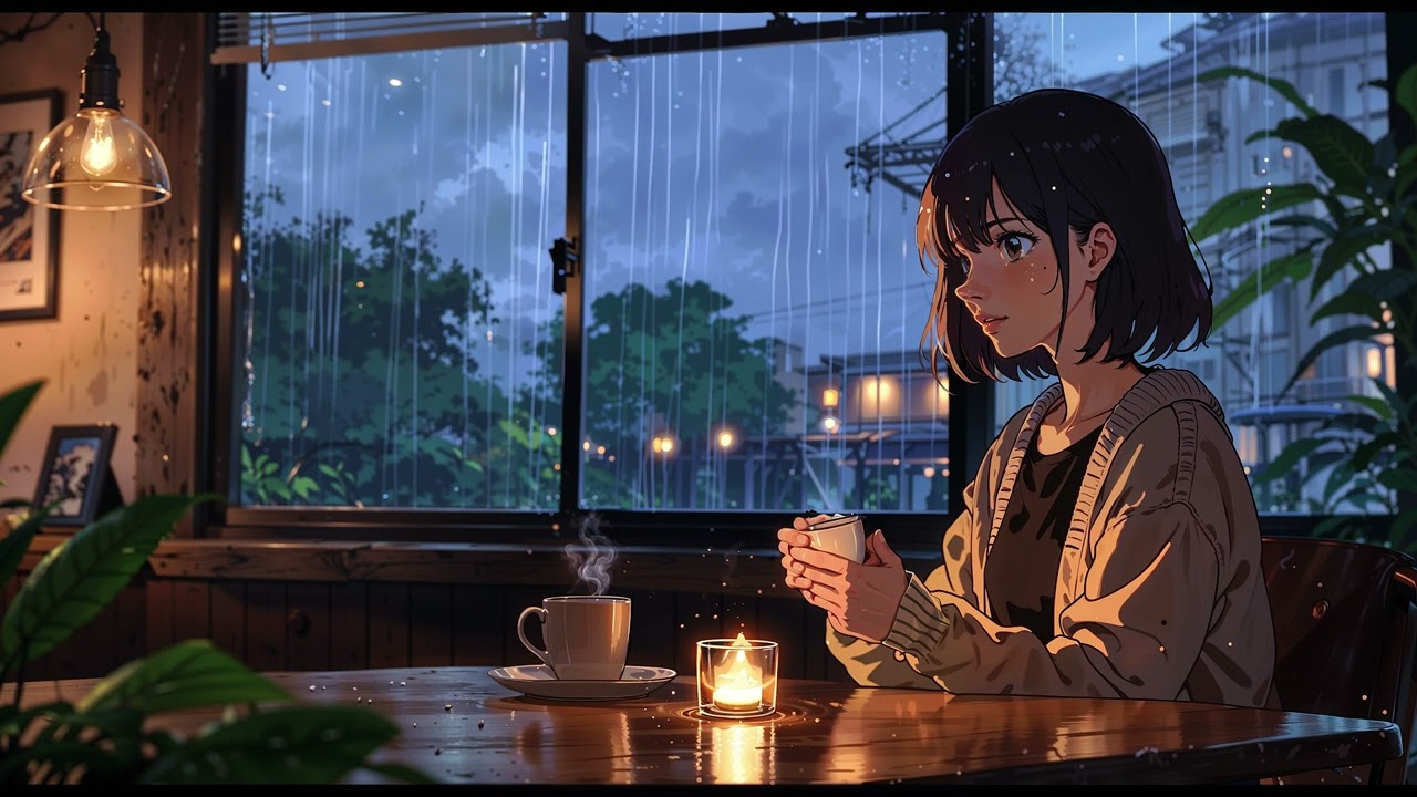 Rainy Day Cafe: Lofi Beats for Warm Vibes 🌧️