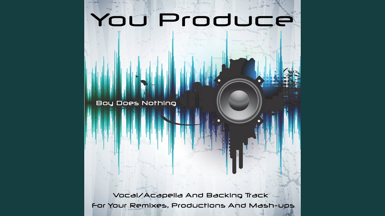 The Boy Does Nothing (Backing Track) (In the Style of Alesha Dixon)