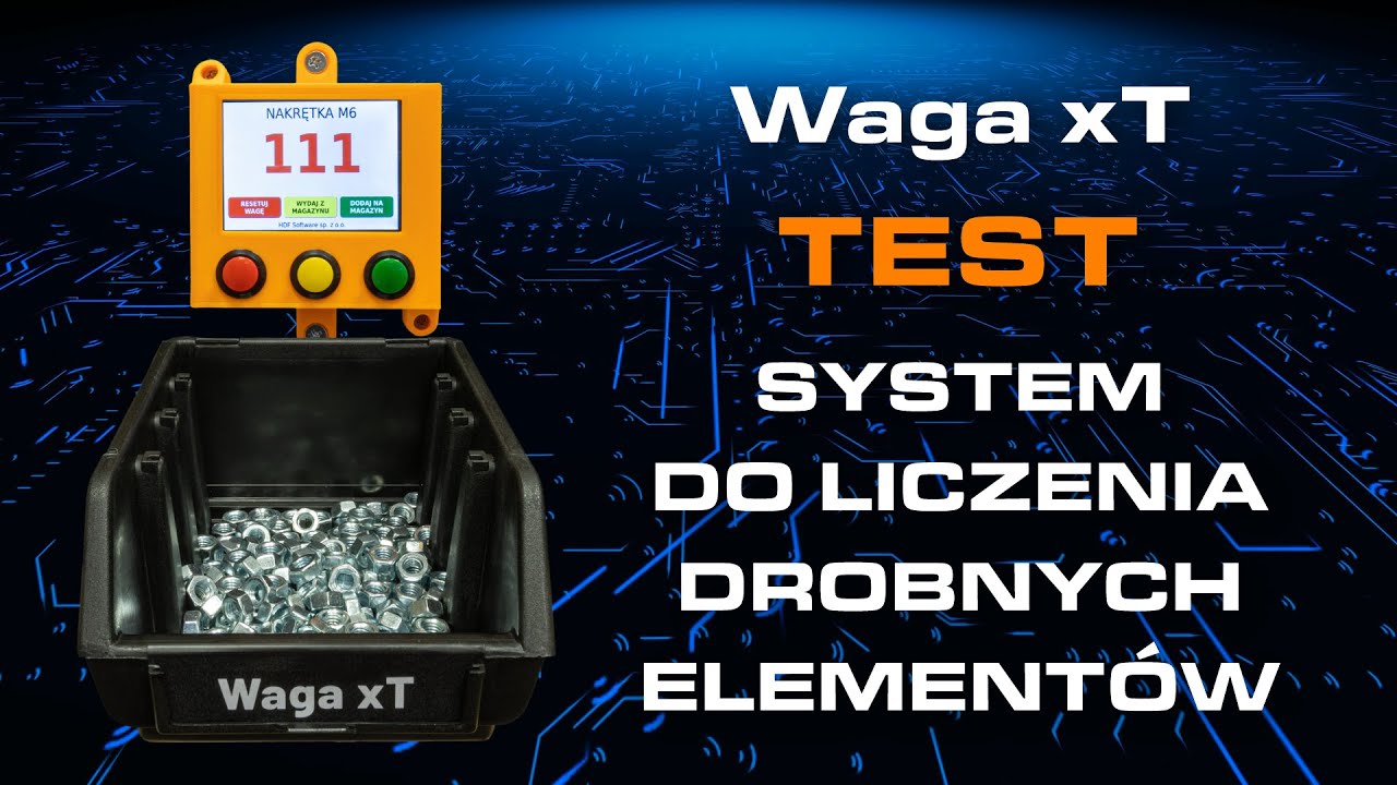Waga xT - System do liczenia drobnych elementów