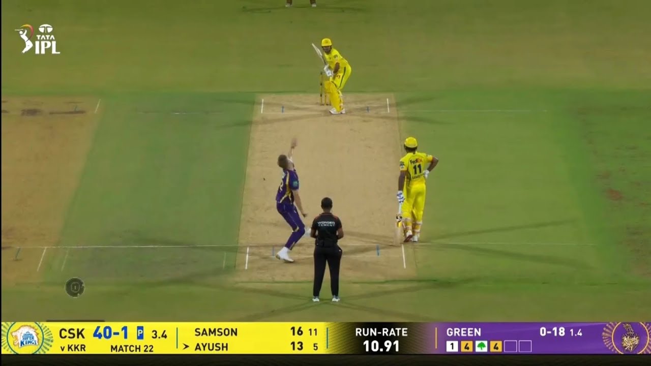 IPL 2026 M22: CSK vs KKR - Match Highlights